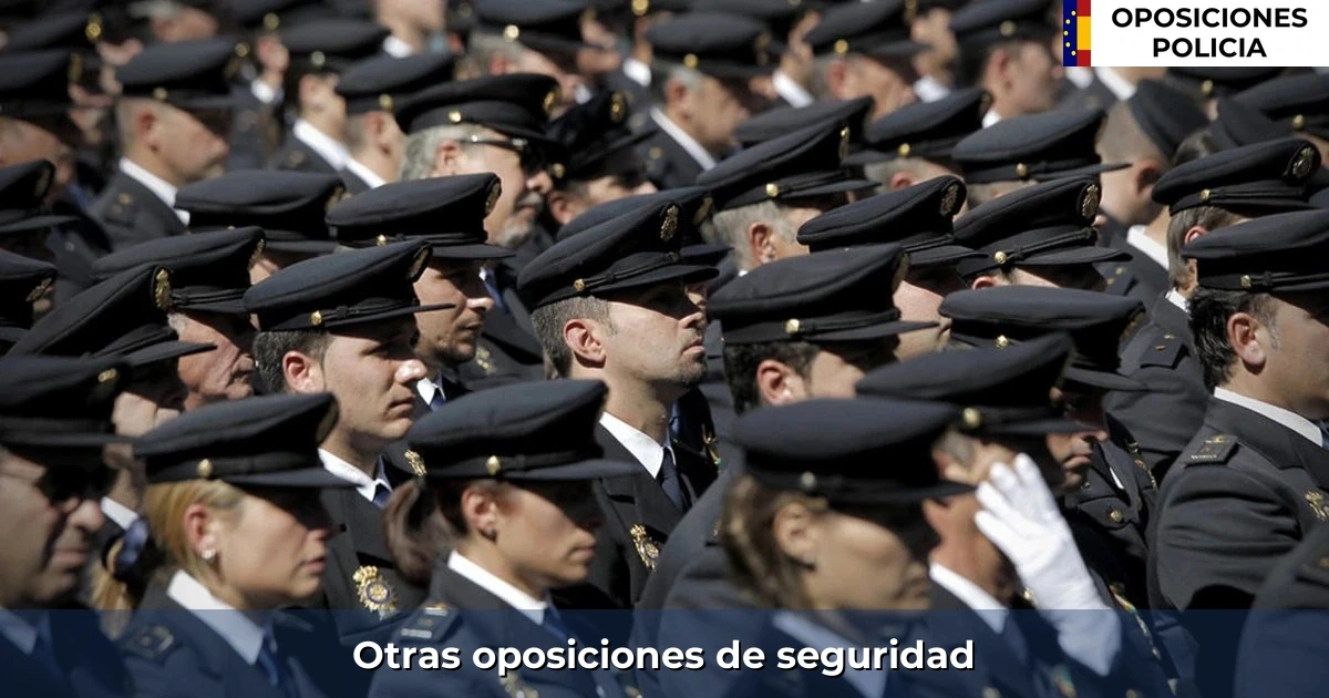 Policía Nacional o Policía Local: diferencias y otras oposiciones de seguridad
