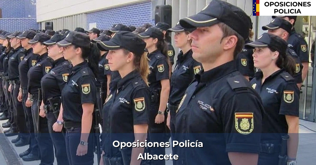 Oposiciones policía en Albacete