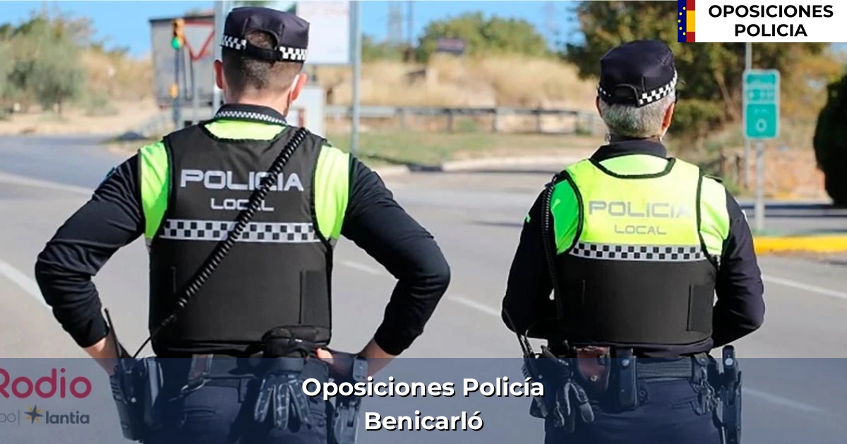 Oposiciones policía en Benicarló