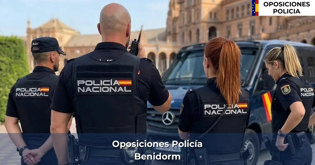 Oposiciones policía en Benidorm