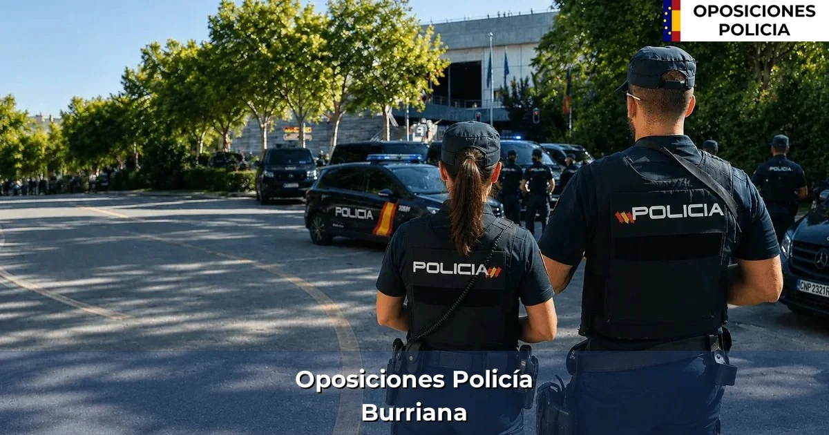 Oposiciones policía en Burriana