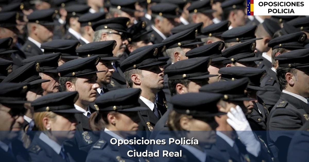 Oposiciones policía en Ciudad Real