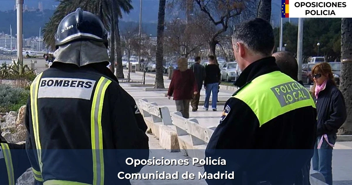 Oposiciones policía en Comunidad de Madrid