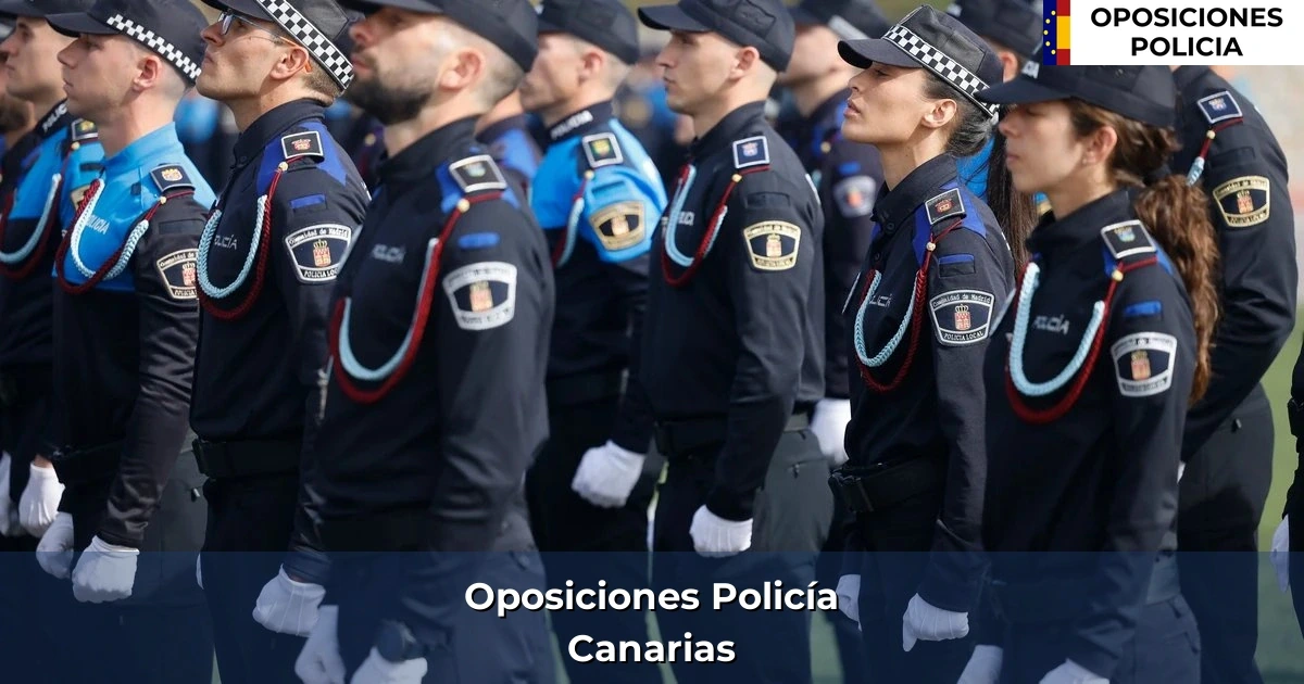 Oposiciones policía en Canarias