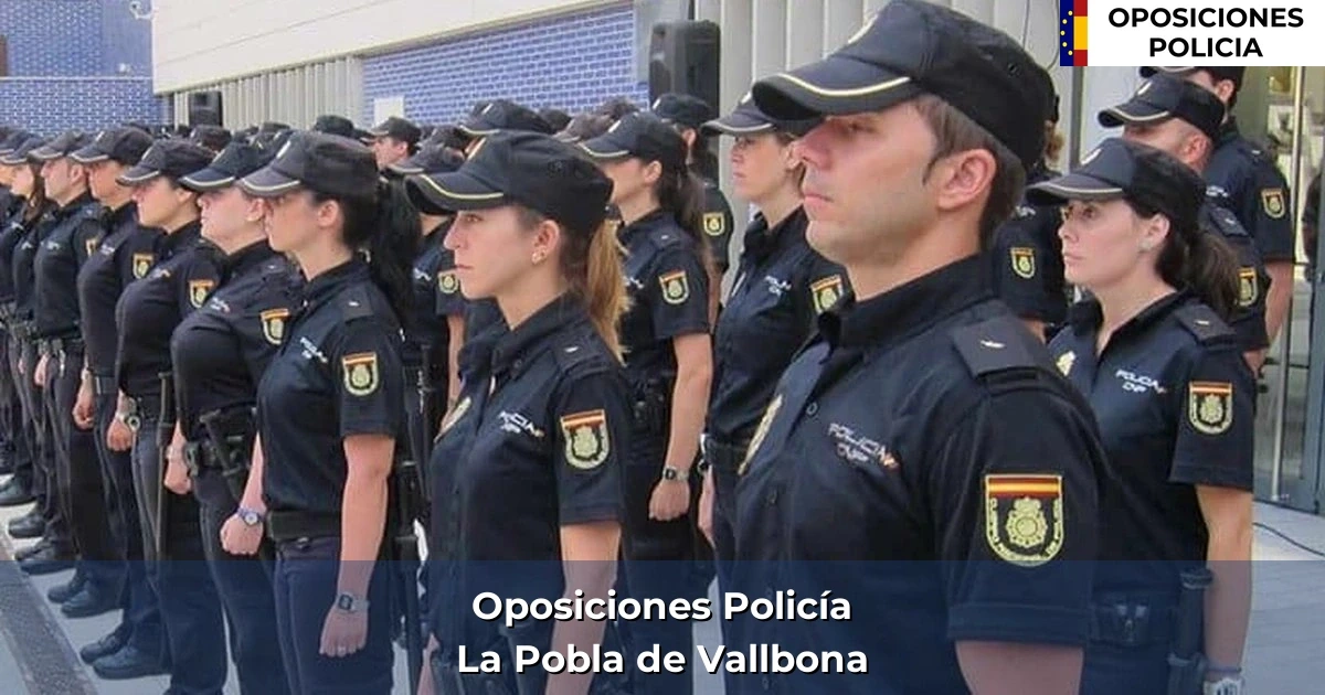 Oposiciones policía en La Pobla de Vallbona