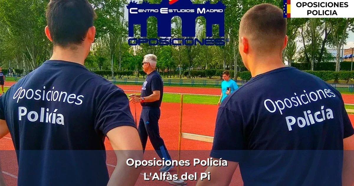 Oposiciones policía en L'Alfàs del Pi