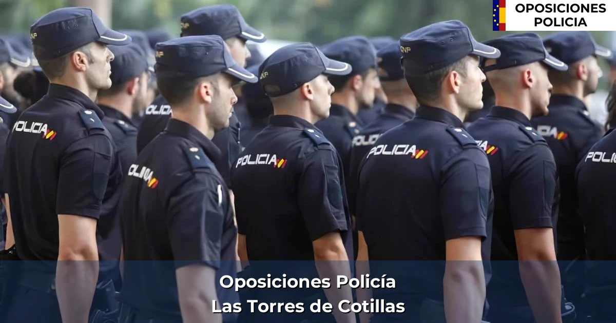 Oposiciones policía en Las Torres de Cotillas