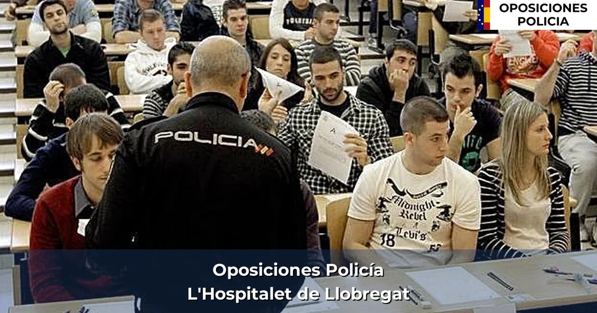 Oposiciones policía en L'Hospitalet de Llobregat