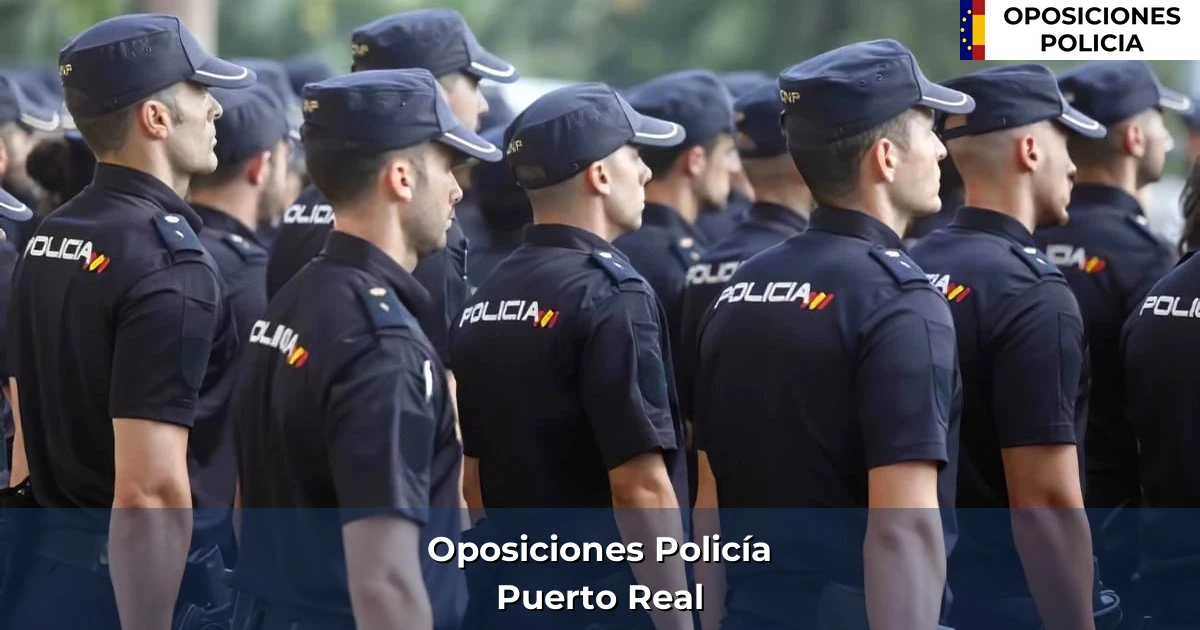 Oposiciones policía en Puerto Real