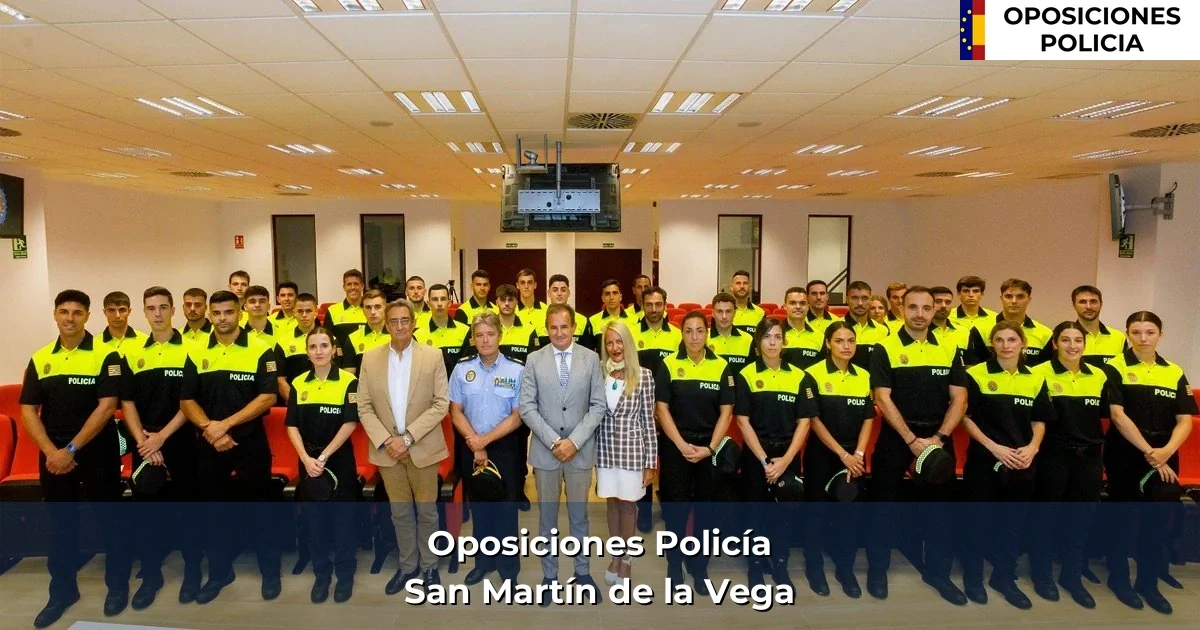 Oposiciones policía en San Martín de la Vega