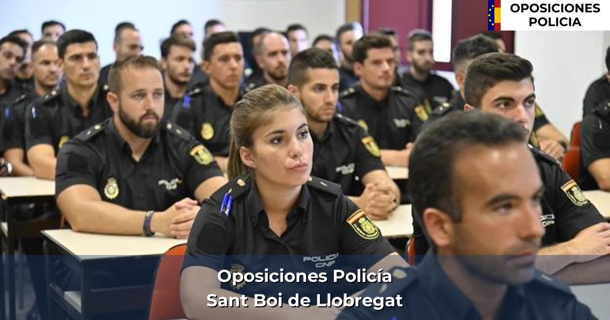 Oposiciones policía en Sant Boi de Llobregat
